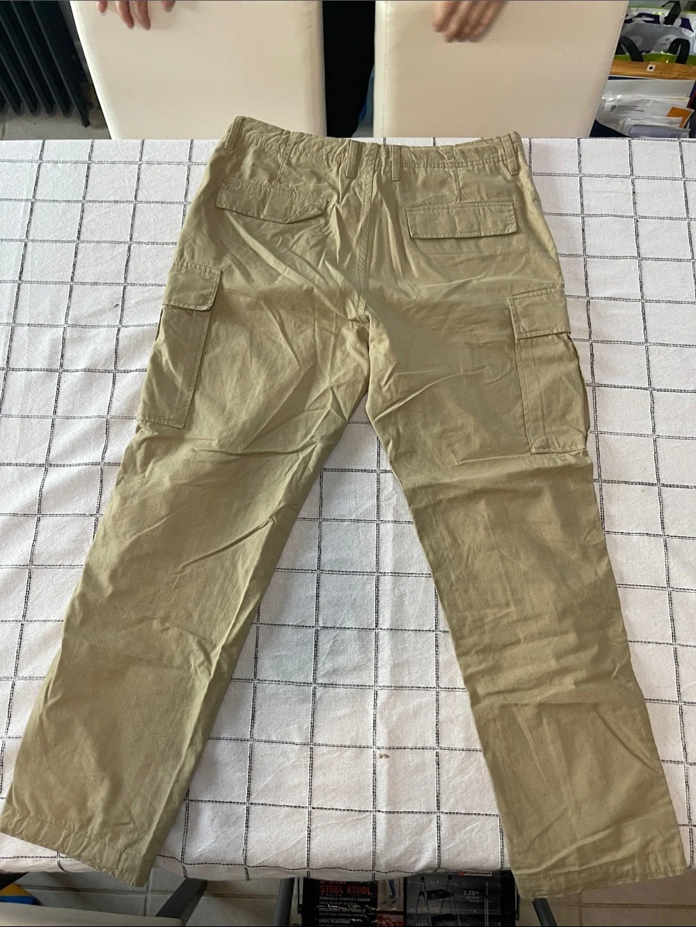 H&M Olive Green Men's Cargo Trousers